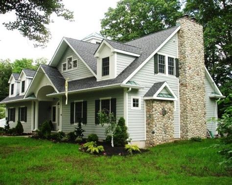 Give your home or commercial building the beauty, as well as increased value that masonry provides, all at affordable prices. Exterior Split Face Stone Chimney (river Rock) Design ...