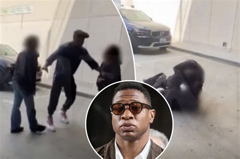 Jonathan Majors Breaks Up Teen Girl Fight Amid Assault Charges Wild Video