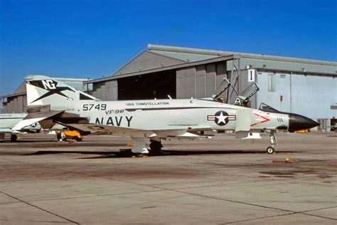 F 4j Phantom Of Vf 96 At Nas Miramar In 1974 Miramar Army And Navy