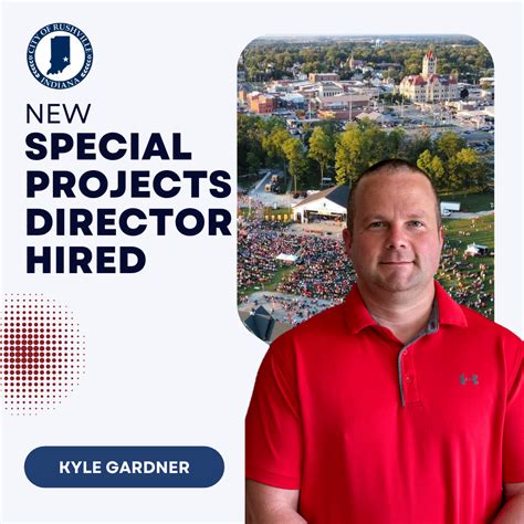 City Of Rushville Announces New Special Projects Director City Of