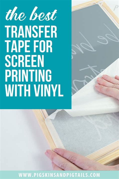 How to apply the print & cut transfer. My Favorite Transfer Tape | Vinyl craft projects, Screen ...