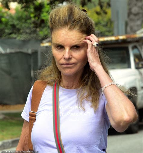Maria Shriver Looks Different Without Makeup In LA Daily Mail Online