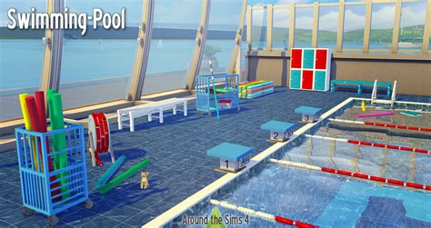 Around The Sims 4 Custom Content Download Swimming Pool