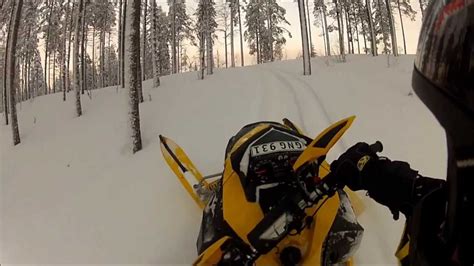 Skidoo Snowmobile Gopro Hero2 2014 Youtube