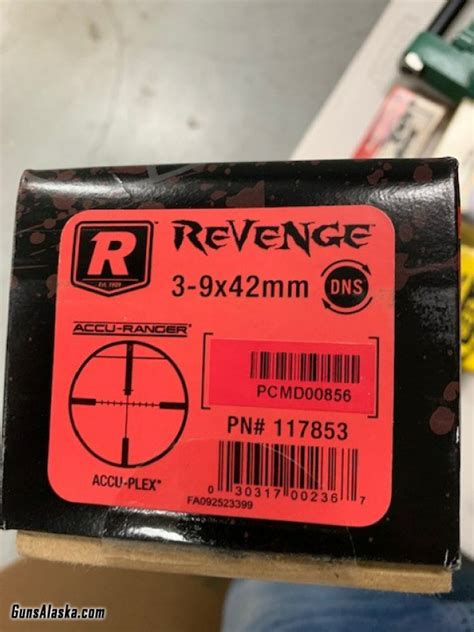 New Redfield Revenge 3x9 Scope With Accu Ranger Reduced Optics