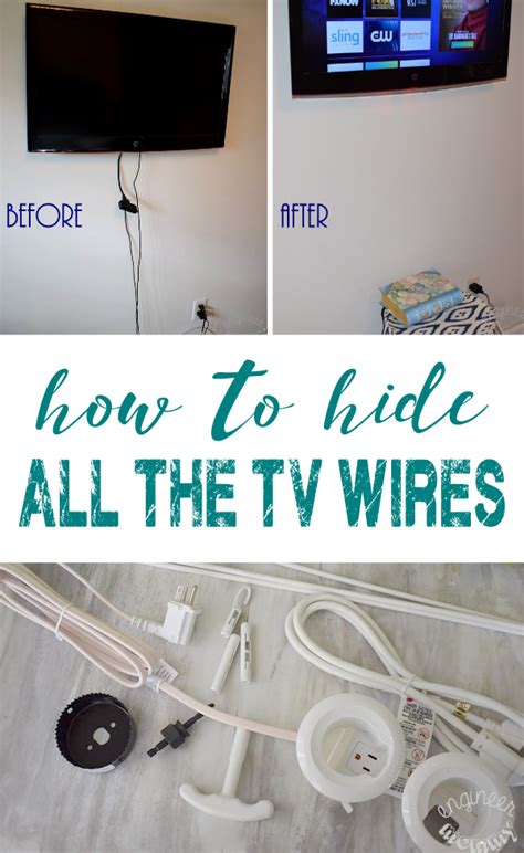 Recommendation How To Hide Tv Wires Without Cutting Wall Contemporary