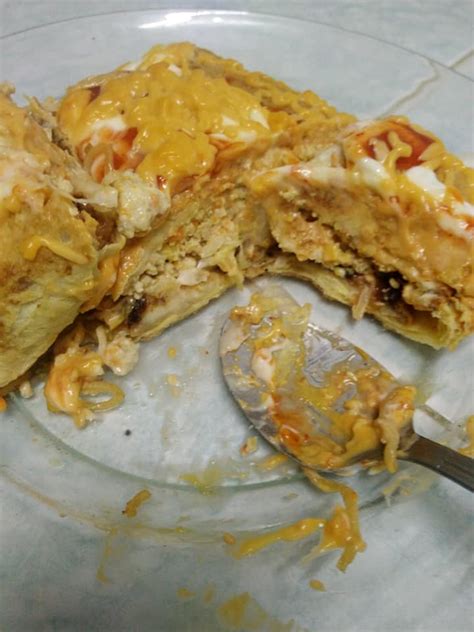 2 keping pun dah 154 kcal. Roti John Buat Sendiri Ikut Selera Hanya Guna Roti ...