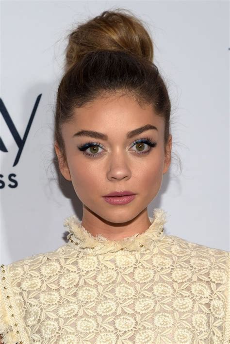 sarah hyland 2016 elle s women in television dinner fashion style