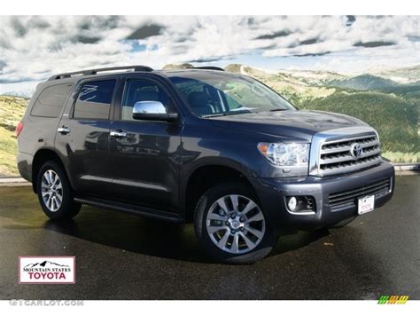 2012 Magnetic Gray Metallic Toyota Sequoia Limited 4wd 55779154