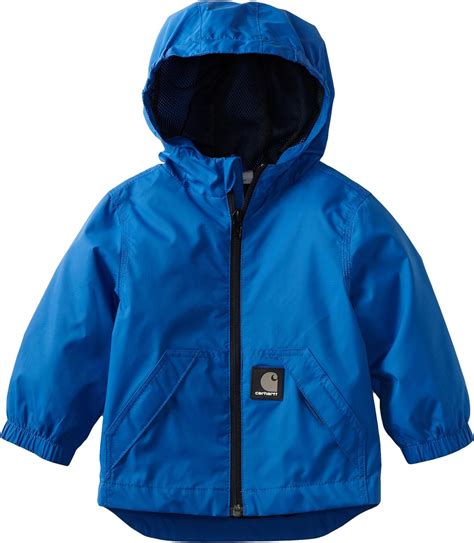 Carhartt Baby Boys Packable Hooded Rain Jacket Infant And