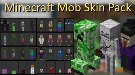 How To Get The Mob Skin Pack In 117 Minecraft Windows 1011 Still