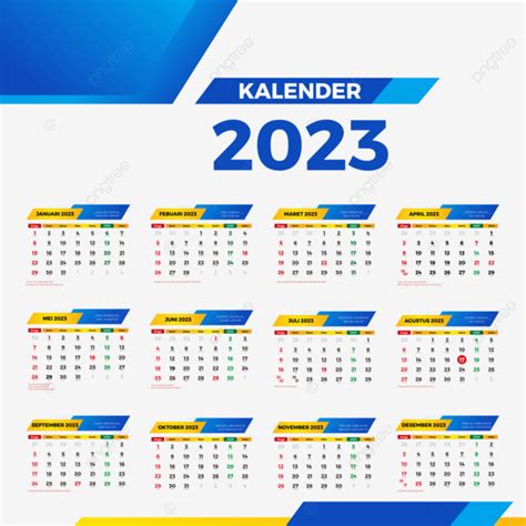 Calendario 2023 Lengkap Hari Libur Cuti Bersama Jawa Dan Hijriyah Png