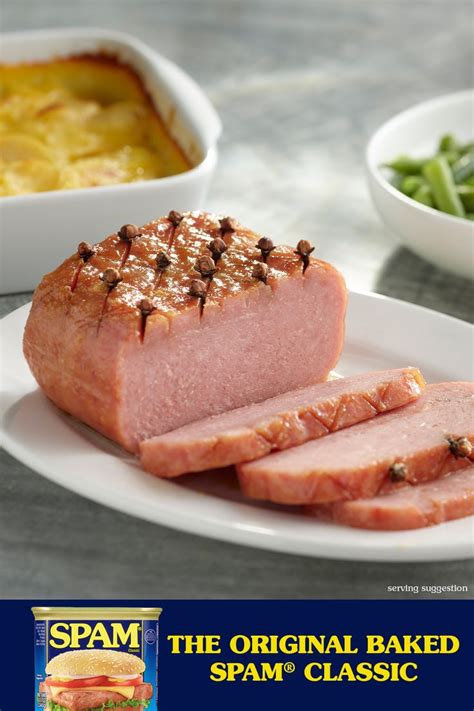 The Original Baked Spam® Classic Spam Brown Sugar Recipes Spam Recipes Baking