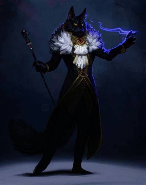 Feline Concept Art Characters Character Art Dungeons And Dragons