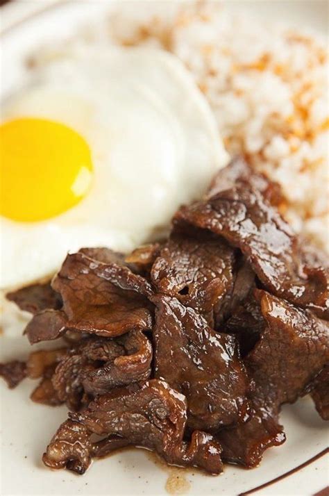 The Filipino Breakfast Tapsilog Combines Marinated Beef Tapa With Fried