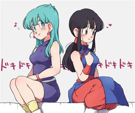 Bulma And Chi Chi Dragon Ball And More Drawn By Tkgsize Danbooru