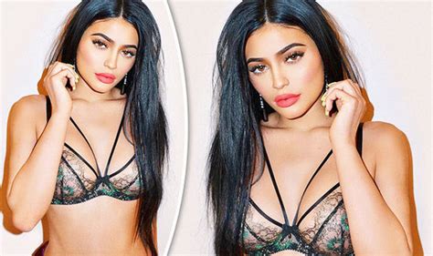 Kylie Jenner Oozes Sex Appeal As She Flaunts Ample Assets In Sheer Bra