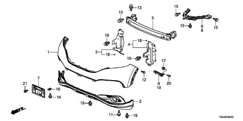 2017 Honda Cr V Body Parts Diagram