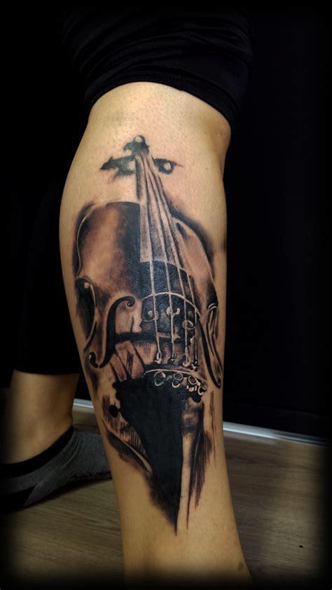 Pin By Ramsses Alejandro Plascencia G On Tattoo Violin Tattoo