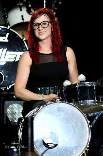 Jen Ledger Female Drummer Jen Ledger Girl Drummer
