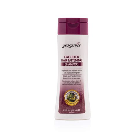 Groganics Gro Thick Hair Fattening Shampoo 85 Oz