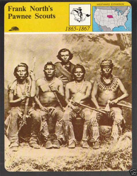 Frank Norths Pawnee Scouts Indians Photo 1979 Panarizon Story Of