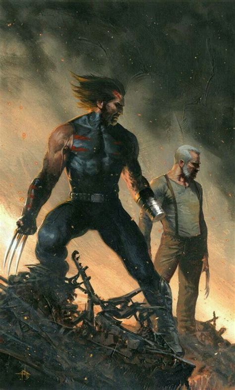 Age Of Apocalypse Old Man Logan Xman Marvel Wolverine Marvel Marvel