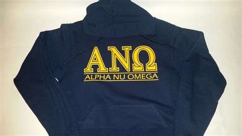 Alpha Nu Omega Hoodie In The Limelight