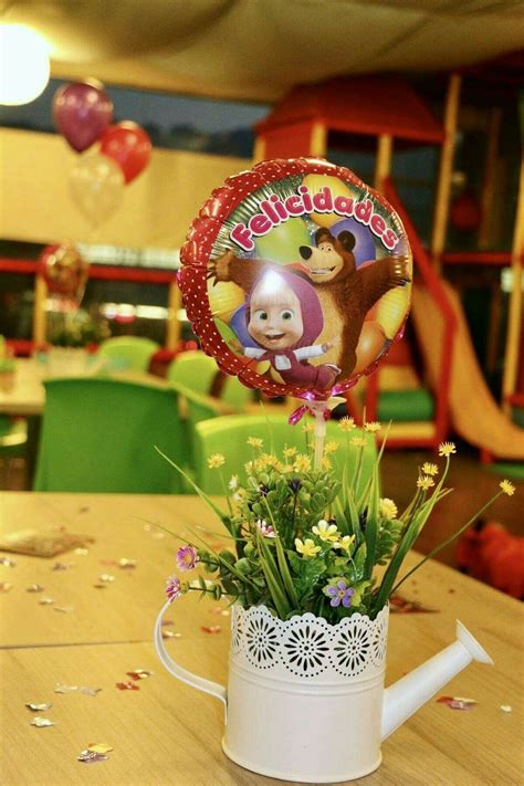 Mañana es el cumpleaños de masha. Ideas para una fiesta temática de Masha y el Oso | Masha y ...