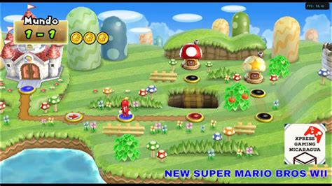 New Super Mario Bros Wii Mundo 1 1er Castillo Gameplay