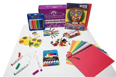 Enrichment Class Supplies Box - Growing Brilliant Preschool