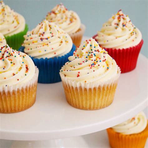 Perfect Vanilla Cupcakes Vanilla Cupcake Recipe Cake Recipes Uk