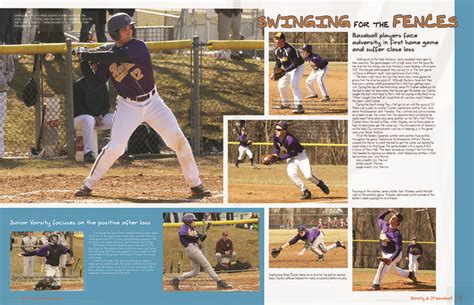 Related Image Varsity Yearbook Spreads Baseball Cards