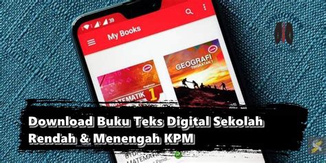 Kementerian pendidikan malaysia telah mengumumkan bahawa penggunaan buku teks bagi alam persekolahan bakal digantikan dengan penggunaan buku teks digital bermula tahun 2019. Cara Download Buku Teks Digital Sekolah Rendah & Menengah ...