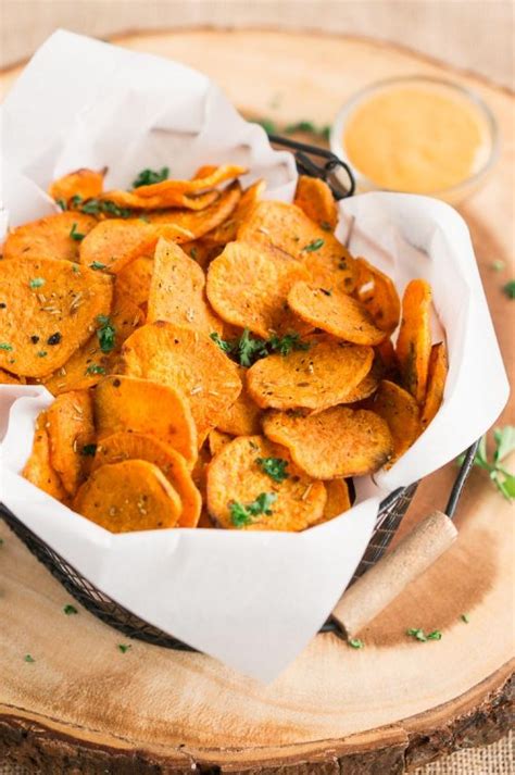 Baked Sweet Potato Chips Delicious Meets Healthy