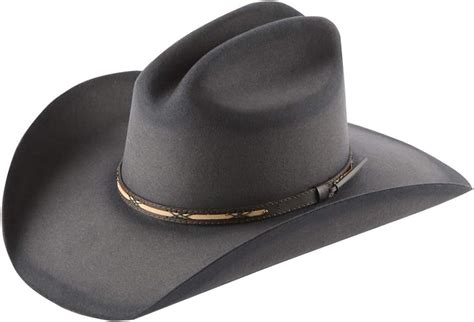 Resistol Grey Mens Western Hat At Amazon Mens Clothing Store
