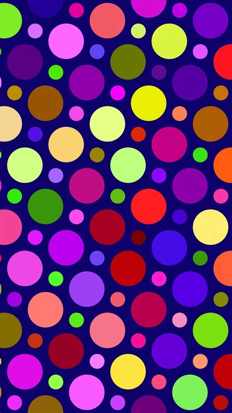 Download Wallpaper 938x1668 Circles Colorful Texture Iphone 876s6
