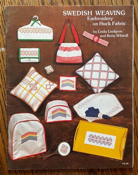 Swedish Weaving On Huck Fabric By Linda Lindgren Embroidery Pattern