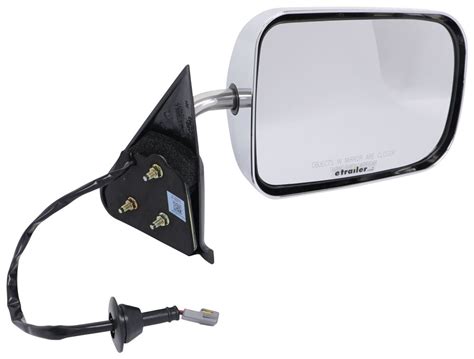 K Source Replacement Side Mirror Electric Blackchrome Passenger Side K Source Replacement