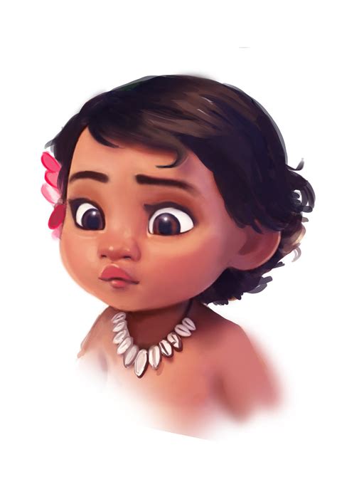 Baby Moana By Bunnyqueent On Deviantart