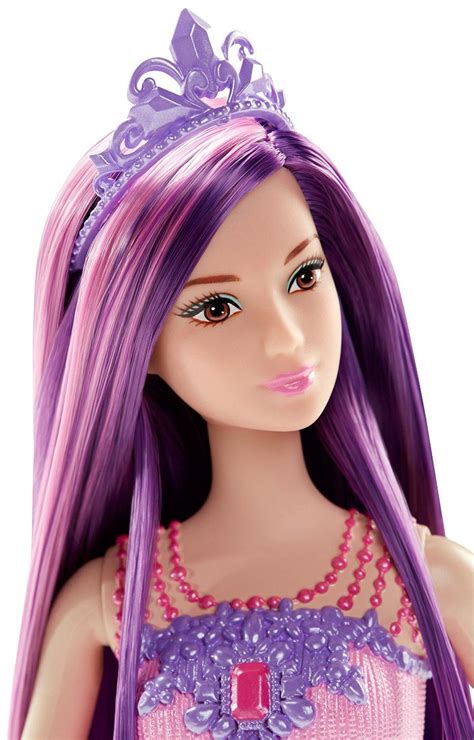 Barbie Endless Hair Kingdom Princess Doll Purple Toys And Games