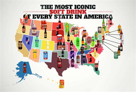 The Most Iconic Soft Drink Of Every State In America States In