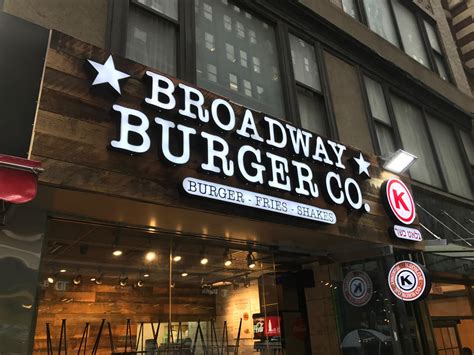Fast food restaurants that have now reopened. Broadway Burger Co. Now Open in Midtown Manhattan ...