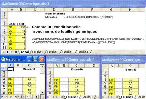 Formules Matricielles 3D Astuces Excel Astuces Informatiques Formule
