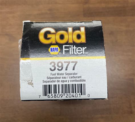 Napa Gold Fuel Filter 3977 765809204010 Ebay