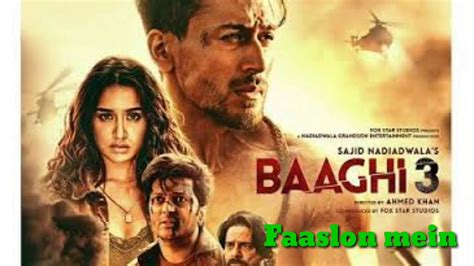 Faaslon Mein Baaghi 3 New Hindi Song Youtube