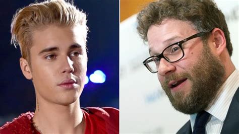 Seth Rogen And Justin Bieber End Their Feud On Ellen Abc News