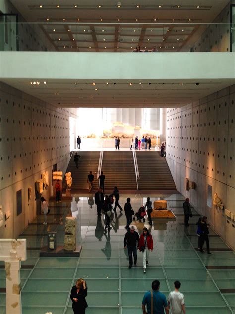 Acropolis Museum Inside The Acropolis Museum In Athens Carmelina