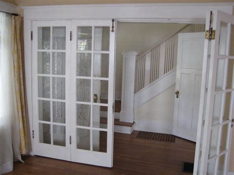 Bi Fold French Doors Nice Idea For Dividing Two Rooms While