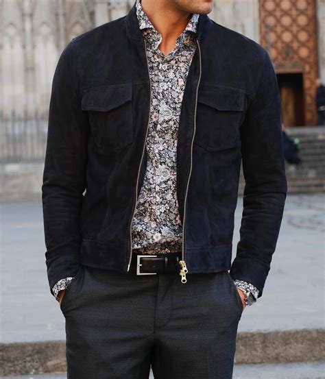 Shop men's suits at john lewis. Our Auckland shirt paired with a black suede jacket. We'd ...